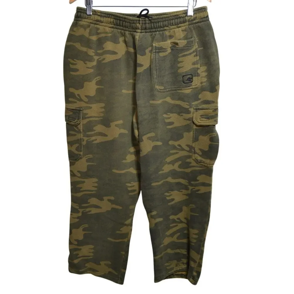 AND1 Men's Camo Cargo Sweatpants Size XL